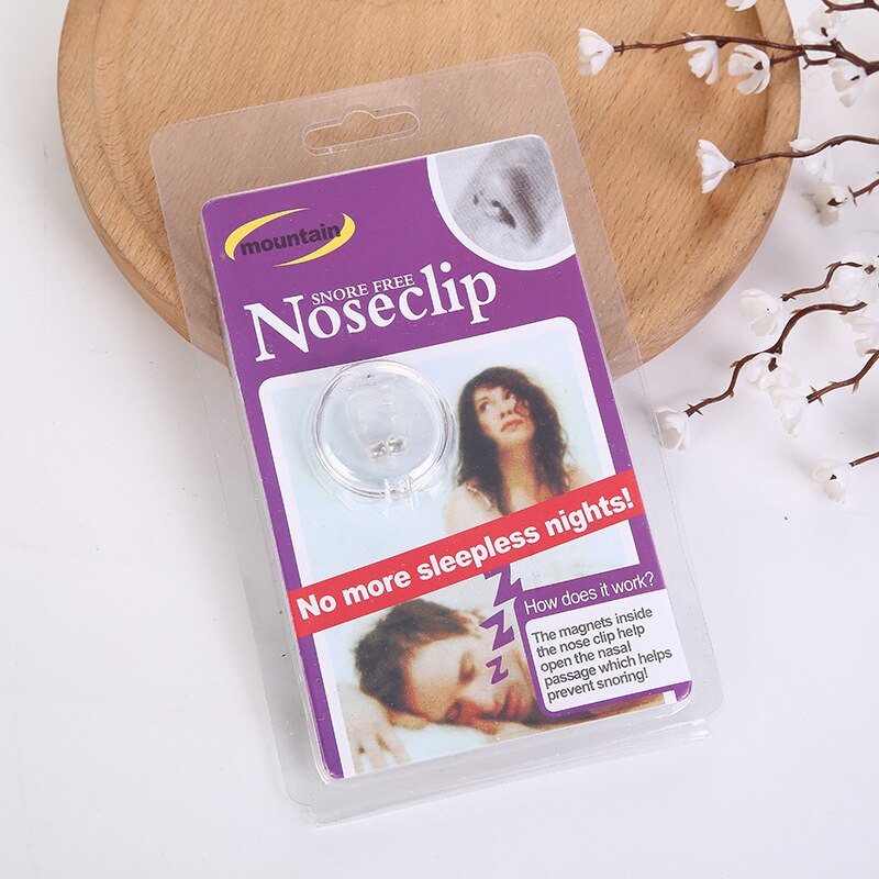 1PC Magnetische Anti Schnarchen Nasen Dilatator halt Schnarchen nase Clip gerät Einfach Atmen Zu Verbessern Schlafen Für Männer/Frauen fach Schlafen