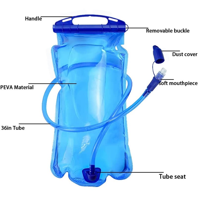 Water Reservoir Hydration Pack Waterzak Bag 2L 3L Opbergtas
