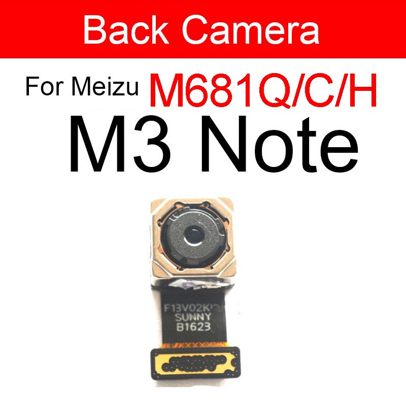 Hinten Kamera Für Meizu M2 M3 M3s M5 M5s M6s M6 M6T Hinweis L861H M681Q M681C M681H Max Wichtigsten Zurück große Kamera: M681Q M681C M681H