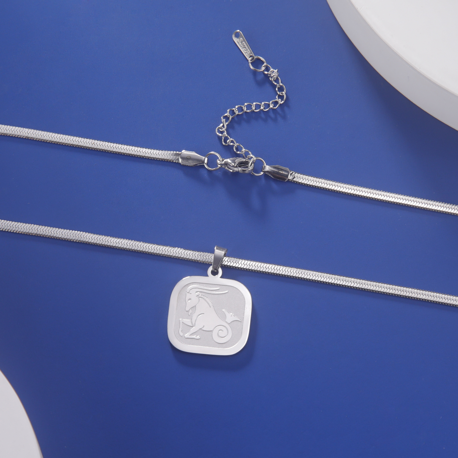 Teamer 12 Zodiac Teken Ketting Voor Vrouwen Goud Kleur 12 Constellatie Rvs Slang Ketting Kettingen Verjaardag Sieraden Cadeau