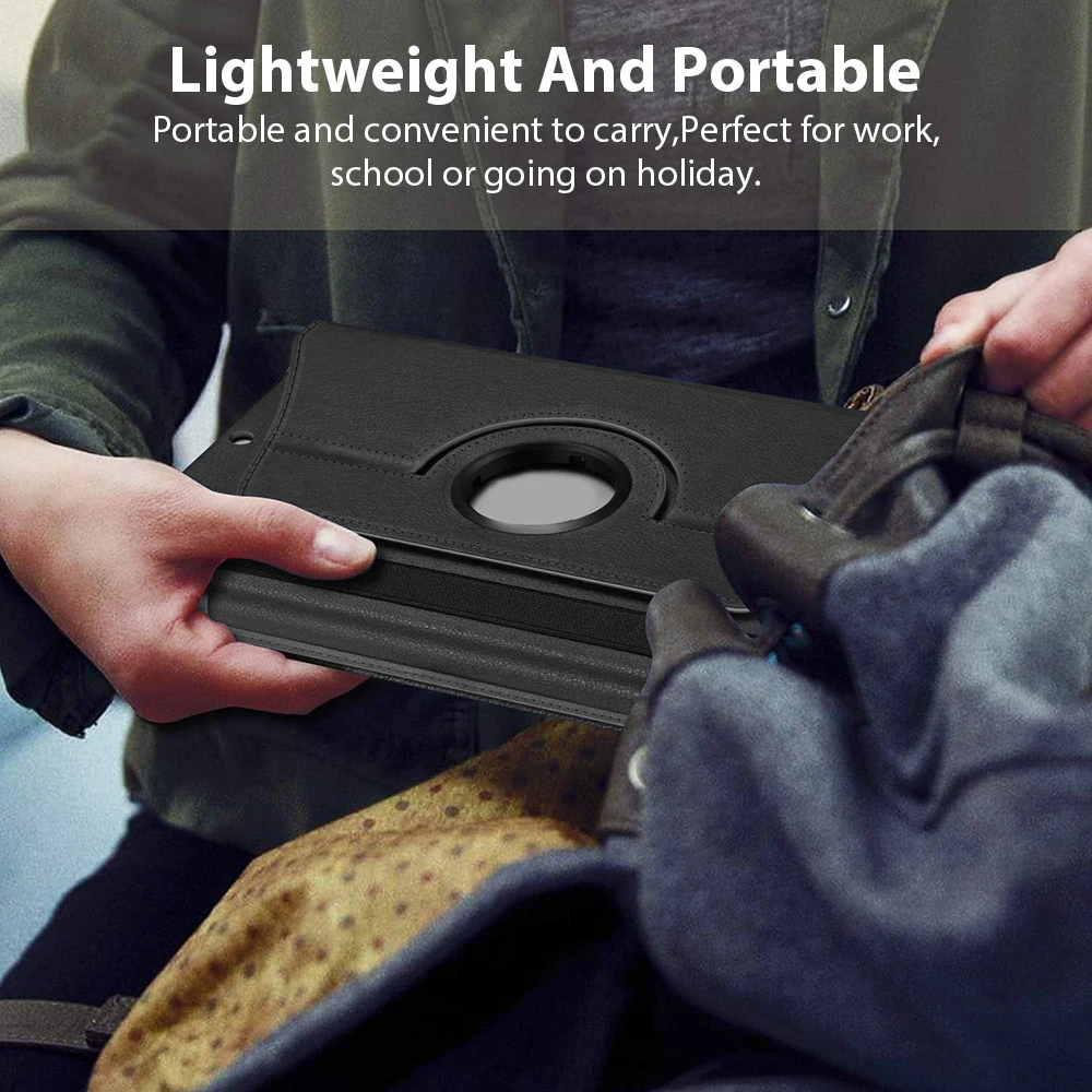 Para iPad Pro 11 12,9 12 9 2022 Air 4 5 Funda para iPad 10th 10,9 Generación 10,2 7th 8th 9th accesorios de cubierta con soporte giratorio