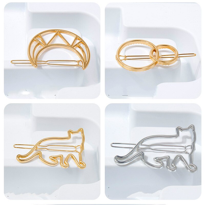 1 stuk haarspelden kind meisje klik haarspeldjes haarspeldjes kleur metalen haarspeldjes baby kinderen vrouwen styling accessoires