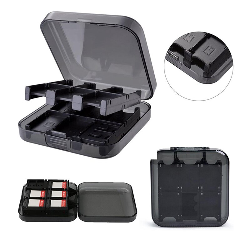 24 in 1 Game Card Holder Storage Protective Hard Case Box for Nintendo Switch