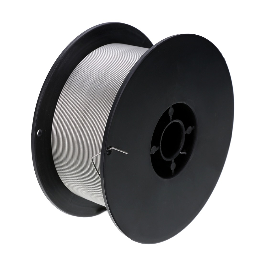 1 rull rustfritt stål solid-cored mig sveisetråd 0.8mm 500g/1kg ledninger for mat/generelt kjemisk utstyr
