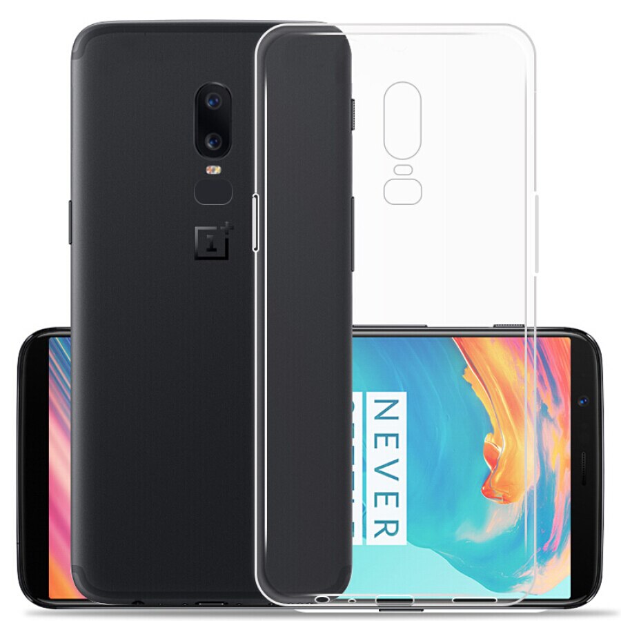 Claro transparente TPU funda trasera del teléfono caso para OnePlus 3T 5T 5T 6t 7t 8T Nord 10 100 cristal Ultra delgado funda de silicona