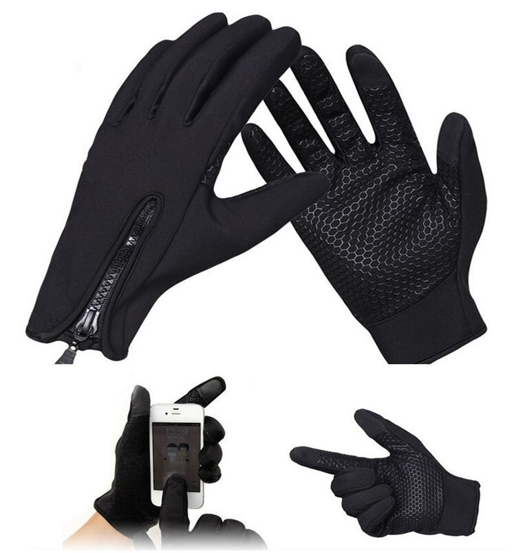 Heren dames outdoor army guantes tacticos luva winter windstopper waterdichte handschoenen winddichte touchscreen sporthandschoenen