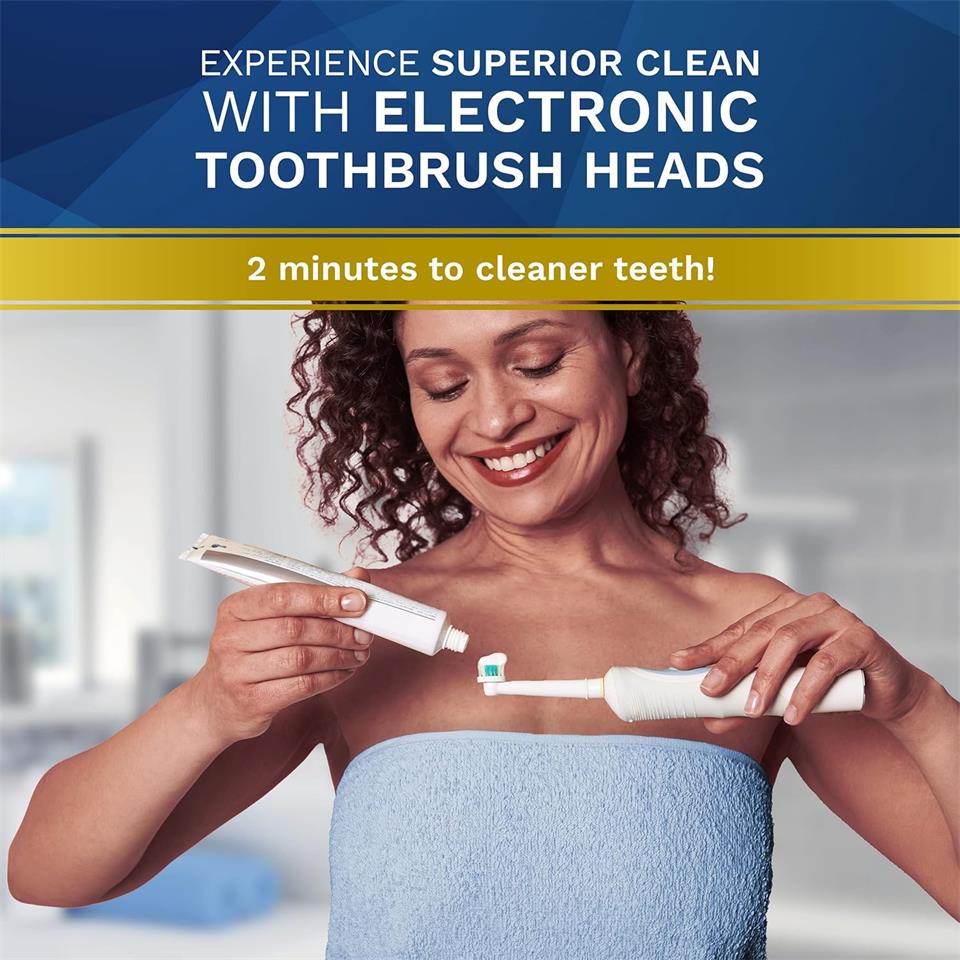 Replacement Toothbrush Heads For Oral-B Braun Electric Precision Clean Brush Heads Refill for 7000/Pro 1000/9600/ 5000/3000/8000