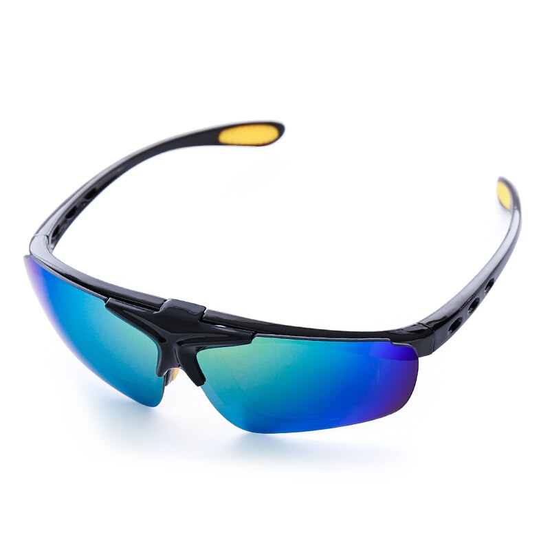 UV400 homme Sport lunettes de soleil cyclisme lunettes hommes femmes cyclisme lunettes de soleil cadre et lentille lunettes: M-6