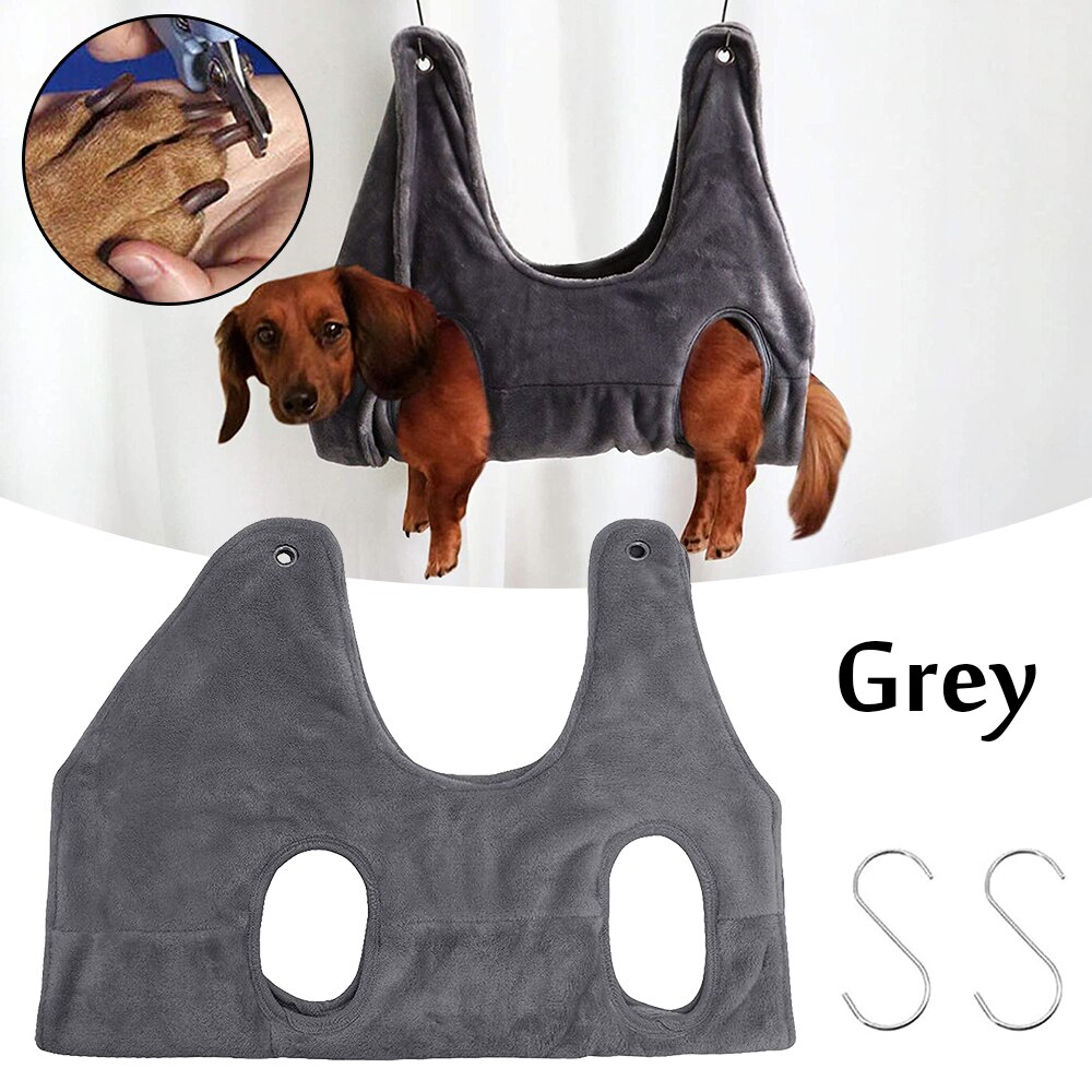 Cama colgante para gato, hamaca de tela de One Piece, transpirable, para baño, gato, perro, mascota, 3 colores, gris: Grey