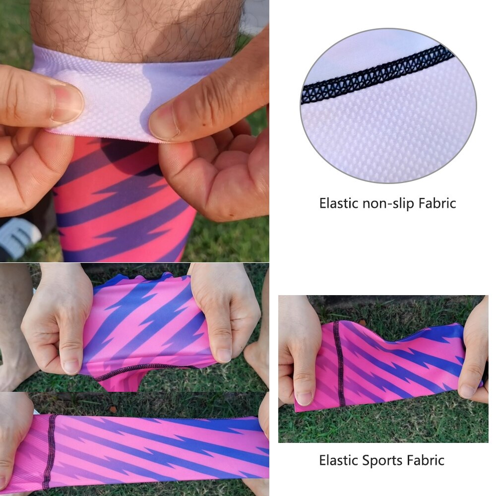 Calcetines antideslizantes de compresión para hombre, medias Aero de equipo para bicicleta de carretera, deportes al aire libre, sin costuras,