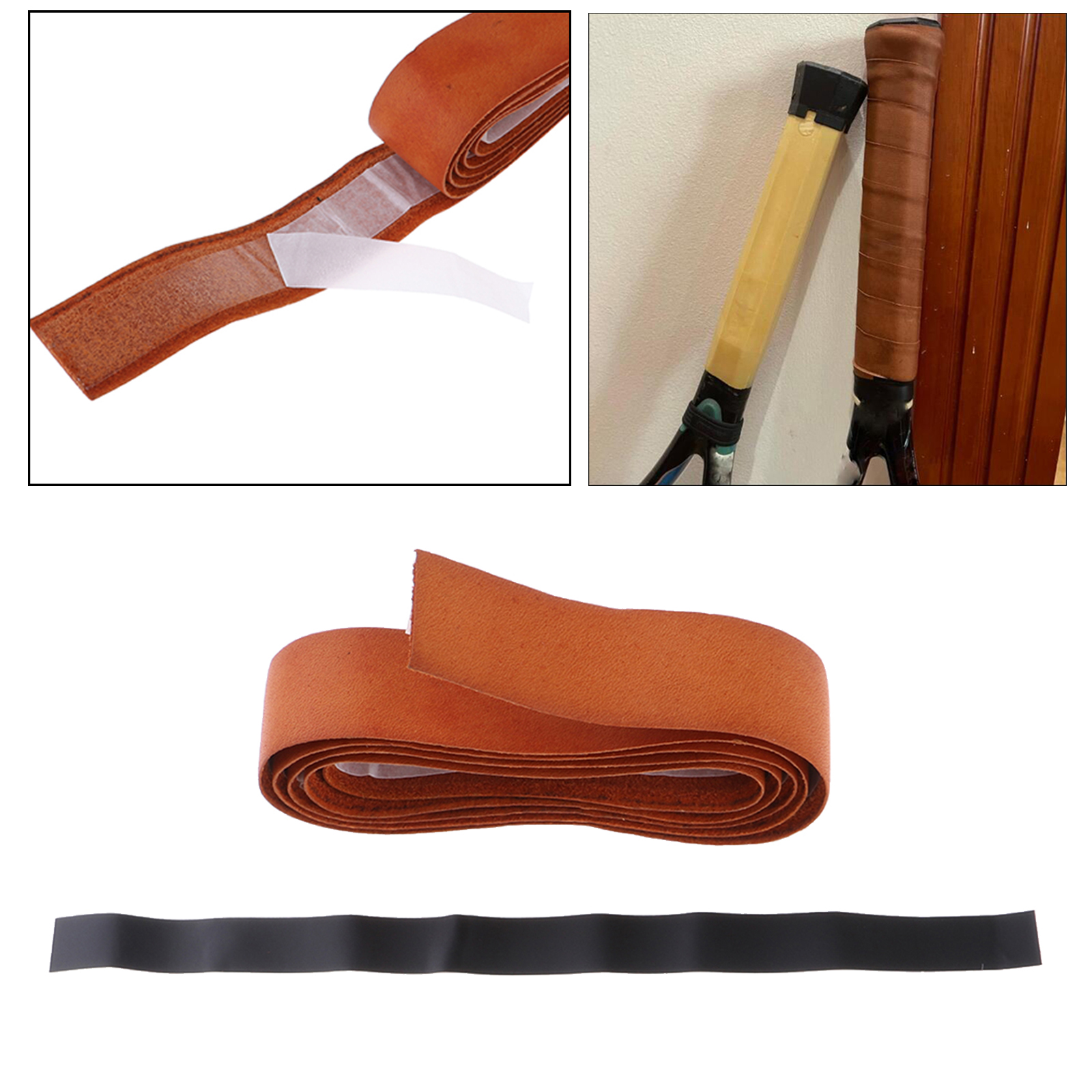 Tennis Racket Grip Tape, Tacky Tennis Grips, Absorbent and Enhanced Tennis Racquet Overgrip 1100mm x 25mm