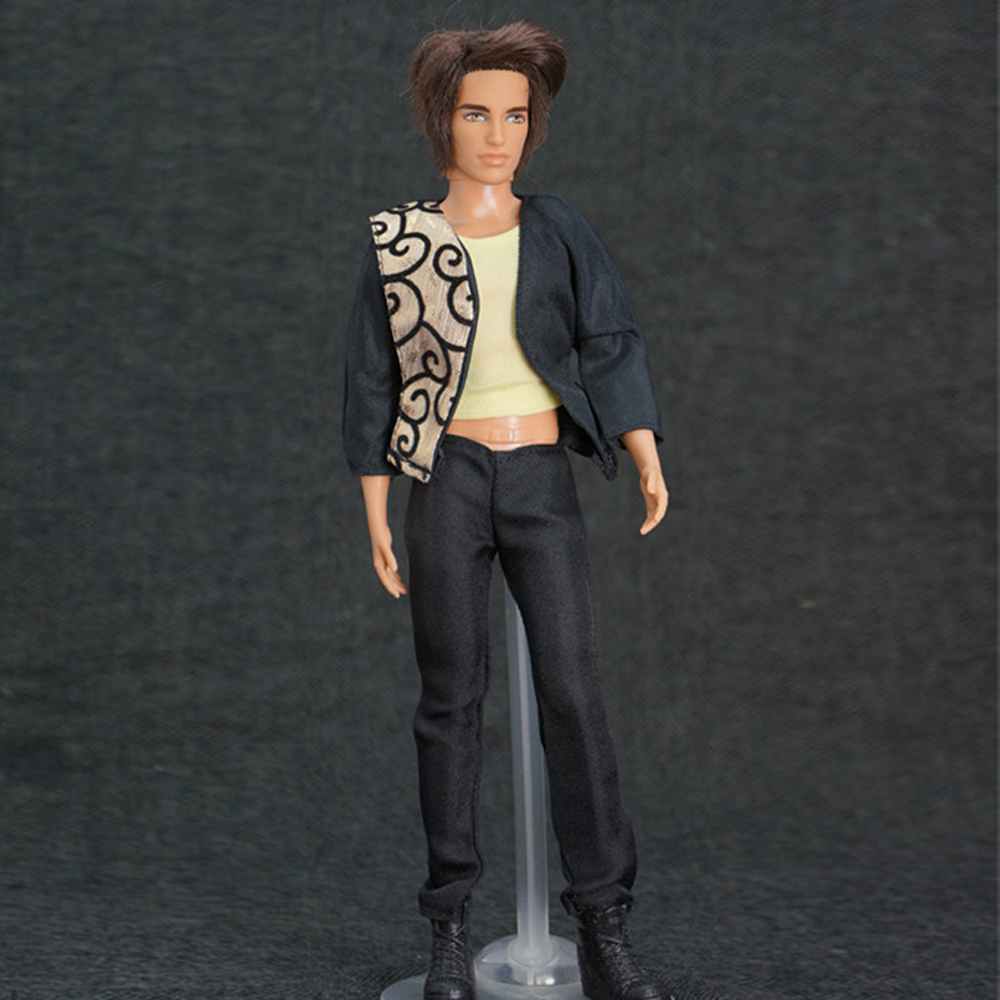 Ken Doll-ropa vaquera, chaqueta vaquera, abrigo, pantalones, Sudadera con capucha, muñeca, novio, ropa Ken, uso diario, traje informal, accesorios para muñecas de 30cm