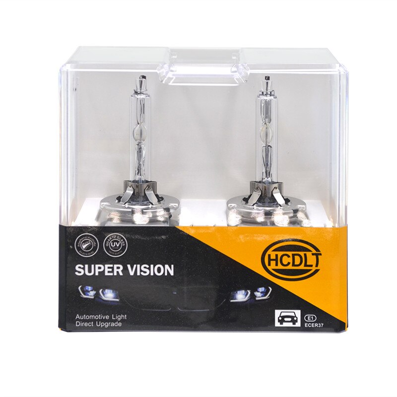 HCDLT 12V 55W D2S D4S Xenón HID faro bombilla Super versión 4300K 6000K D2S xenón bombilla hid brillante y rápido 35W D4s HID Luz