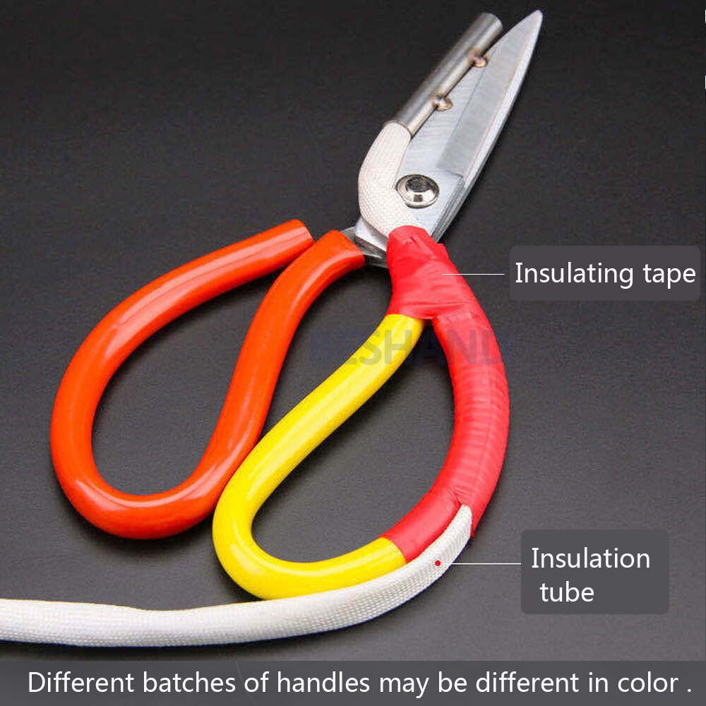 Tijeras eléctricas de calor de 220V, cortador térmico para tela, cuerda, cinta, correas, corte de tela, artesanía, juego de herramientas DIY