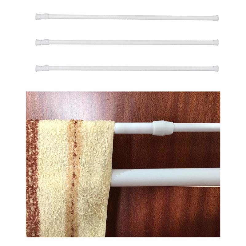 3Pcs Telescopische Douchegordijn Stang Multifunctionele Telescopische