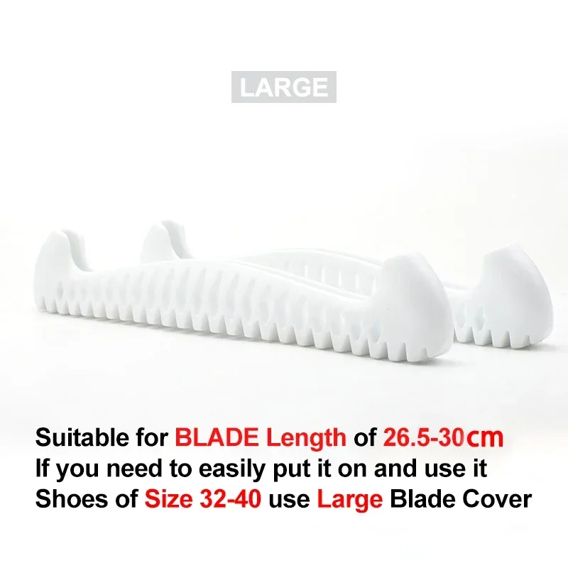 1 Pair Ice Hockey Figure Skate Blade Covers Adjustable TPU Material Ice Skate Blade Guards Ice Knife Blade Guard Skate Protector: PURPLE