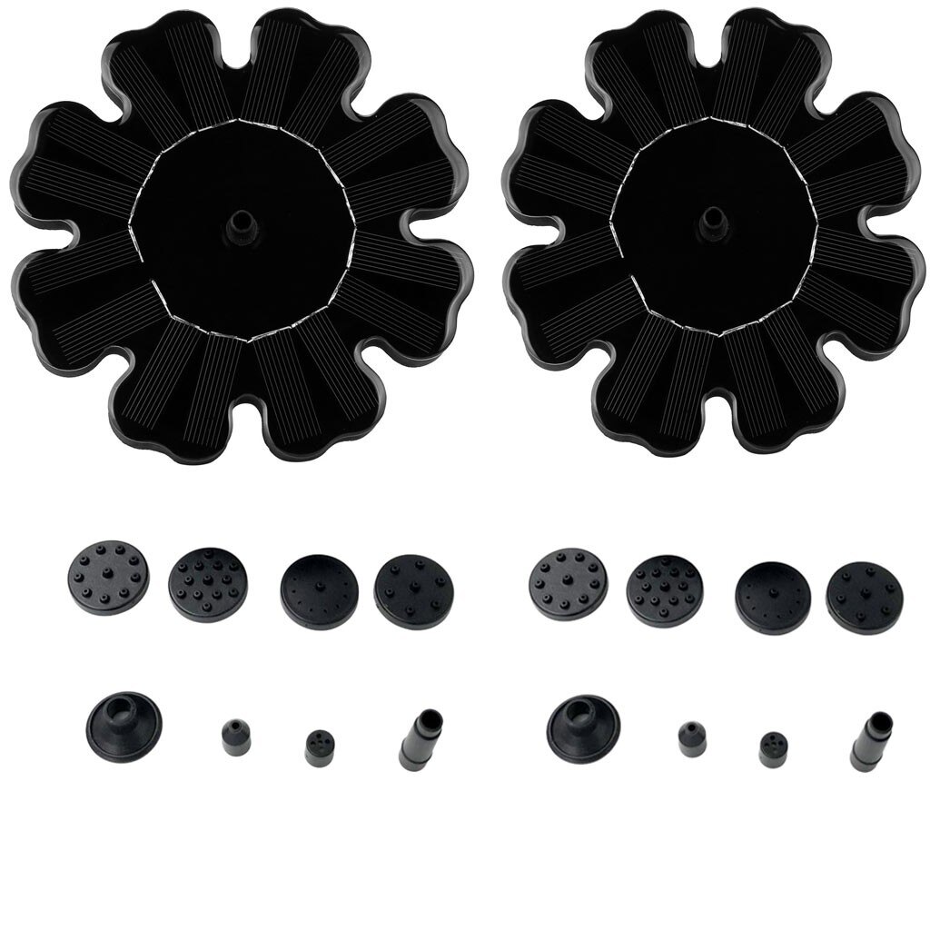 2 sztuk słoneczny pompa robić fontanny w mini słoneczny ptak wanna pompy fontanny basen patio staw/oczko wodne płyta słoneczny pływający fontanna ogród basen dekoracji