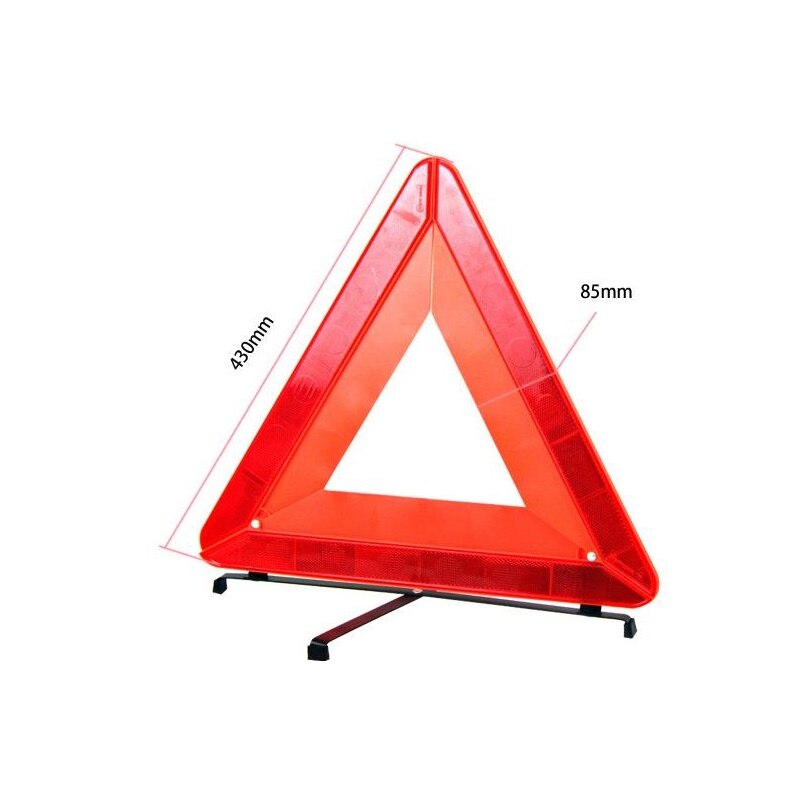 Foldable Warning Triangle Safety Emergency Reflective Stop Hazard Red Sign Road Traffic Vehicle Triangle Tripod