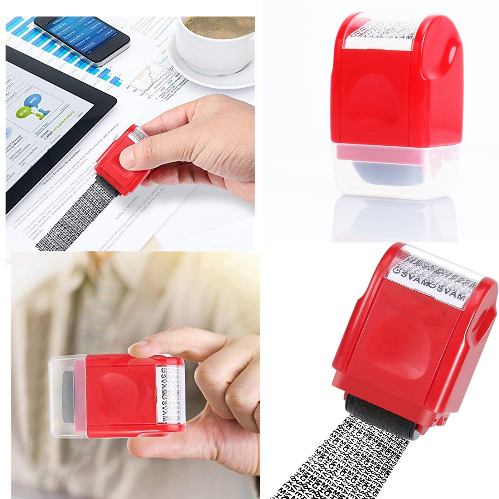 Identiteitsbescherming privacy rolstempel informatiedekking gegevensbeschermingsstempel rommelige code rolstempels