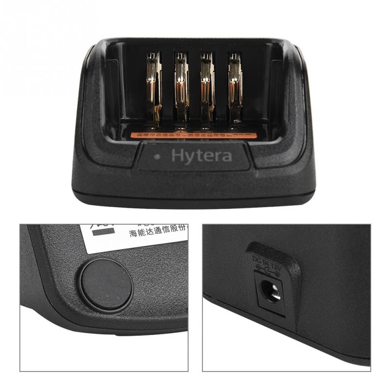 Radio Batteria di Ricarica molo base per Hytera HYT Walkie talkie Batteria del Caricatore 12V DC 1A 850mAh