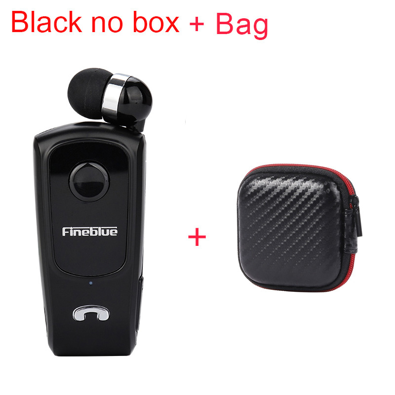 Fineblue F920 Wireless Earphone Bluetooth Headset Ears in Lotus with Wire Clip Earphones Earbuds Retractable Headphone: Silver