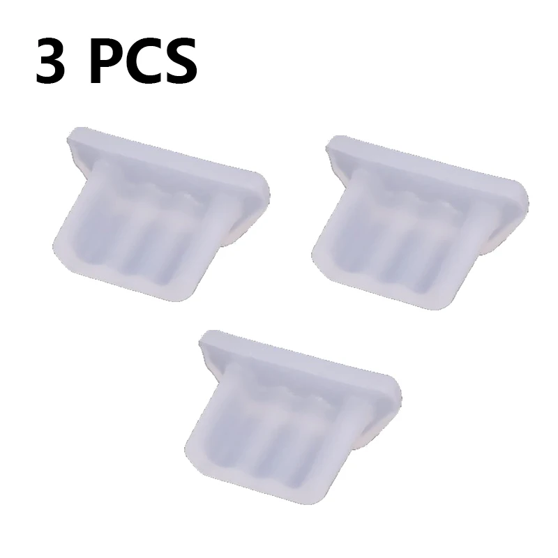 Tapones antipolvo Micro USB de silicona, tapas Micro USB, puerto de carga, tapón antipolvo para teléfono Android, portátil, banco de energía, 1-10 Uds.: Oro