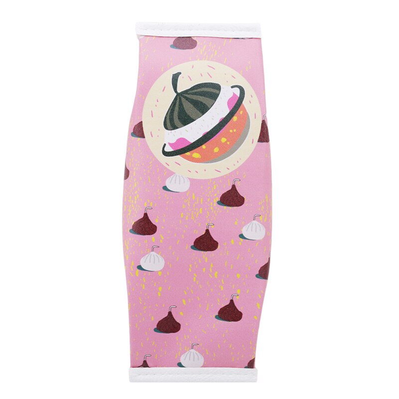 Kawaii macaron school etui meisjes chocolade cracker pu leren etui kinderen schoolbenodigdheden