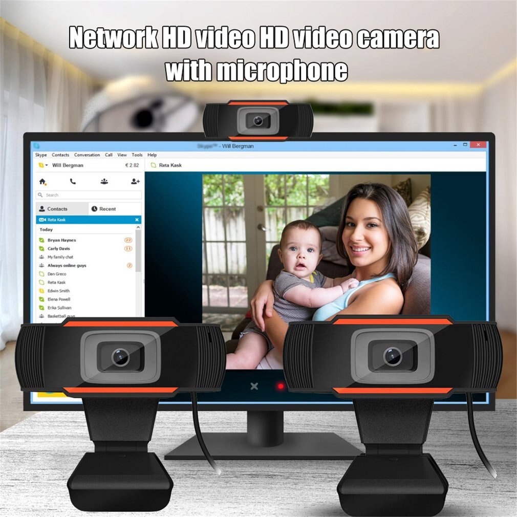 Hd 1080P Computer Camera Conference Video Webcast Camera Webcam Smart Usb Camera Voor Klasse Digitale Camera Video-opname