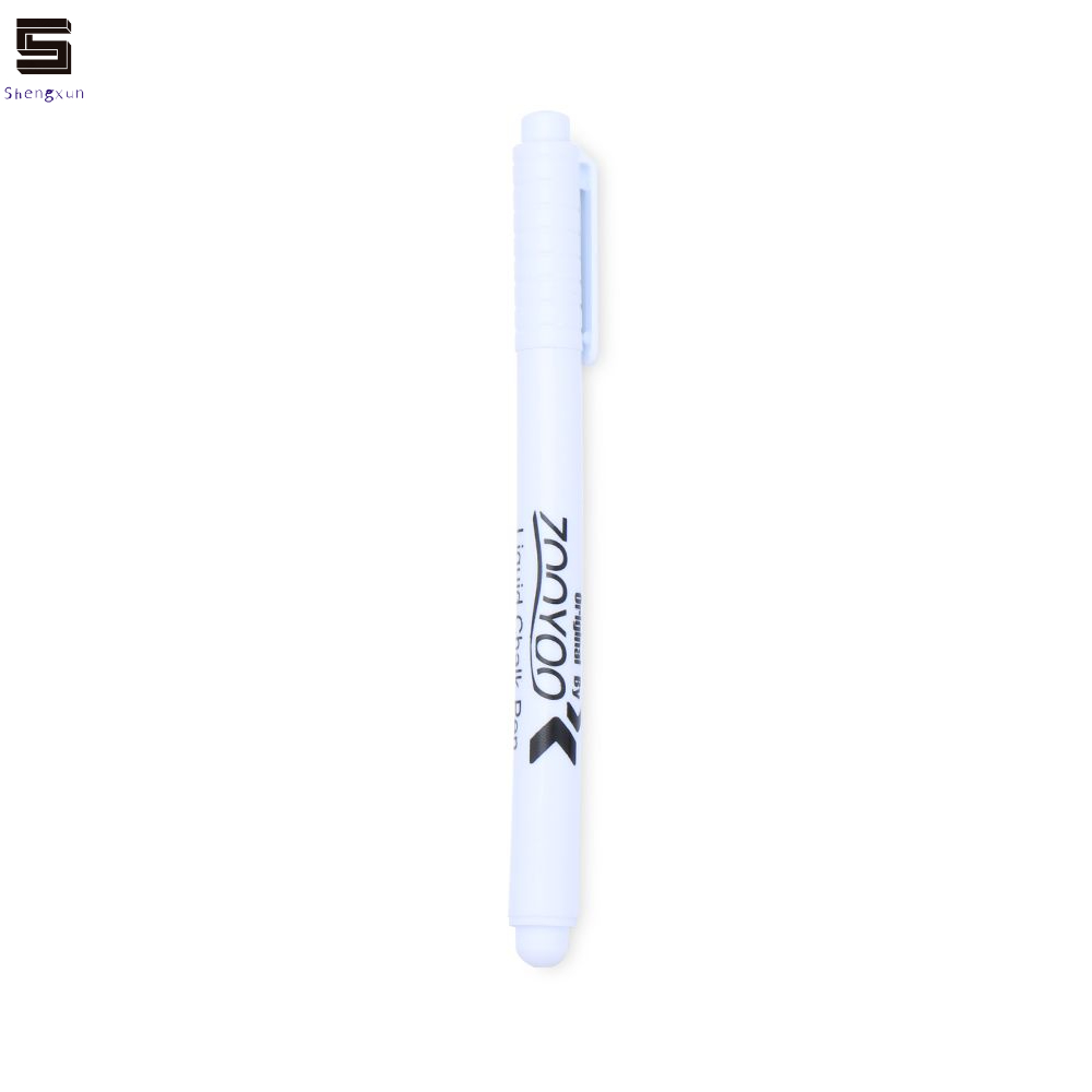 1/5Pcs White Liquid Chalk Pen Glass Windows Chalkboard Black Board Marker En-friendly Durable Erasable: 1 Pcs