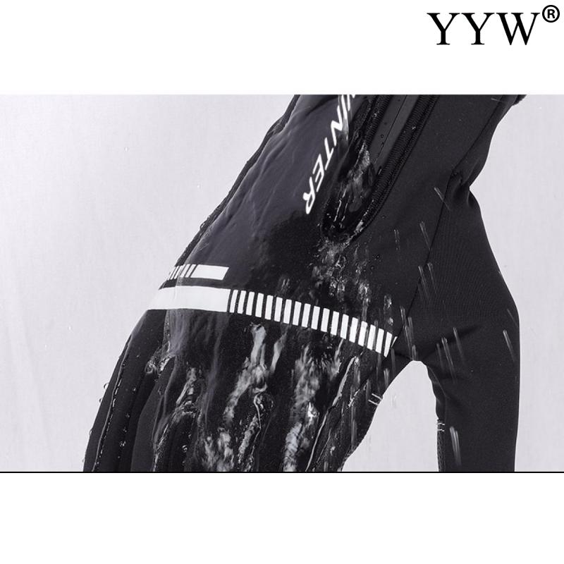 Pu paar leren matzwarte winterhandschoenen warme 2- laags waterdichte wanten voor heren, heren, volwassenen, verstelbaar, verdikt, skiën, sneeuwscooter