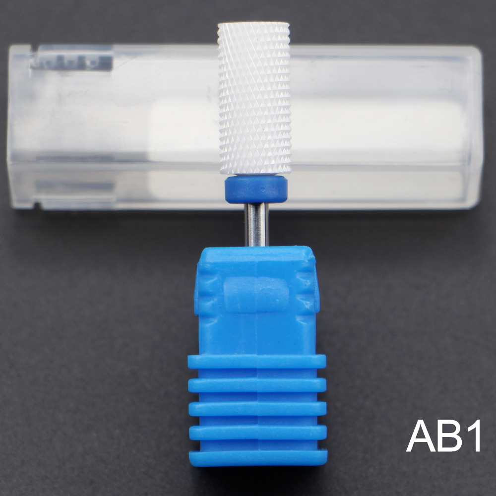 27 Type Ceramic Nail Drill Bits Manicure Milling Cutter For Electric Drill Machine Manicure Accessory Ceramic Nail File Tool: AB1
