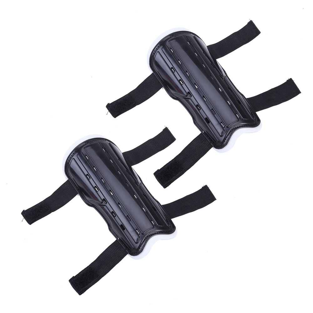 2 Paare von freundlicher FußBall Schienbein Wachen Jugend FußBall Schienbein Pads für Jungen Mädchen Leichte und Atmungsaktive Art Kalb Schutz getriebe: Schwarz