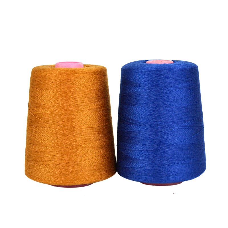 Fil à coudre industriel en Polyester pour Jeans, 1 bobine de pour Machine à coudre