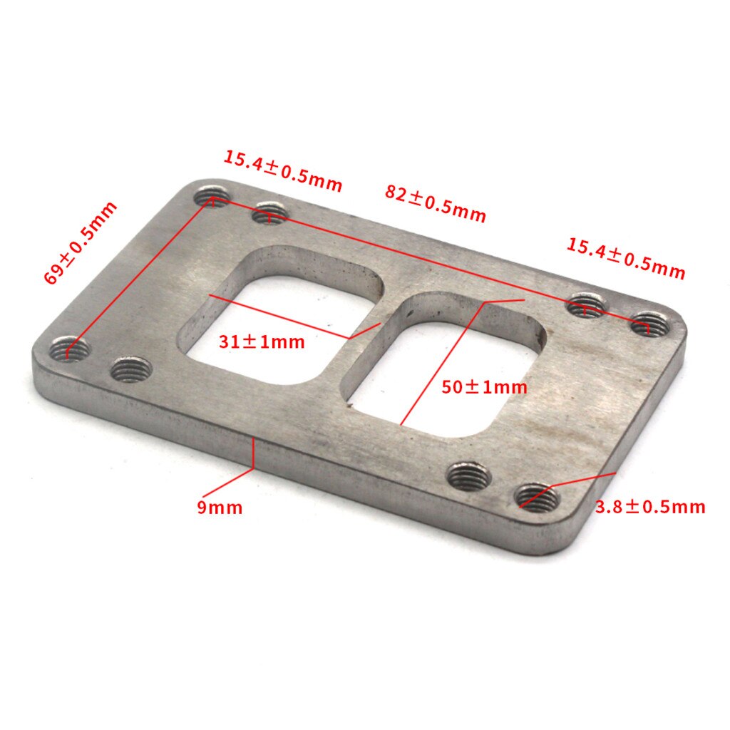 Turbo Manifold Flange Adapter Universal For T6 To T4 Divided Transition