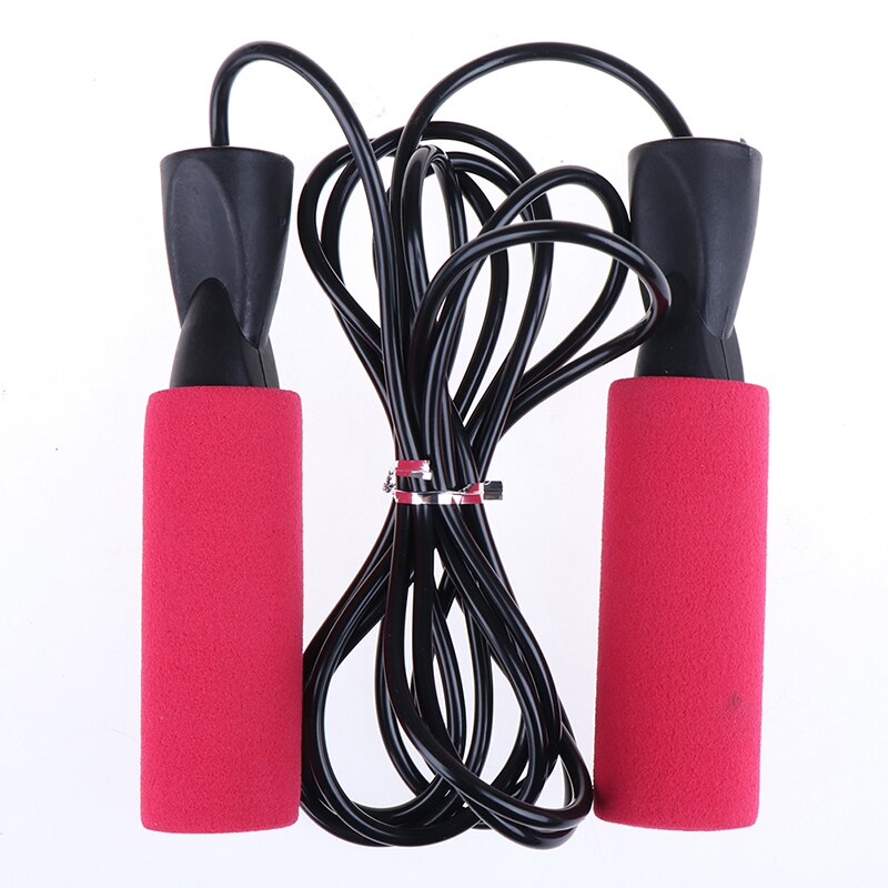 Velocidade pular pular corda esporte ajustável perder peso exercício equipamentos de fitness: Vermelho