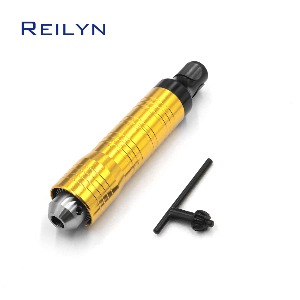 Extension de Tube d'arbre Flexible avec mandrin de perçage de 0.3 à 6.5mm pour meuleuse Dremel, perceuse à main, outils rotatifs électriques