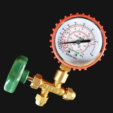 HS488AH 2.5 P manometer valve lekdetectie tafel koelmiddel meter plus vloeibare klep drie manier meter klep