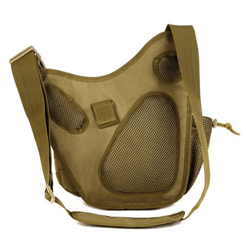 Dslr Camera Tas Leger Geneigd Schoudertas Mannelijke Handtas Toevallige Zadel Camouflage Schoudertassen Nylon Pack D548