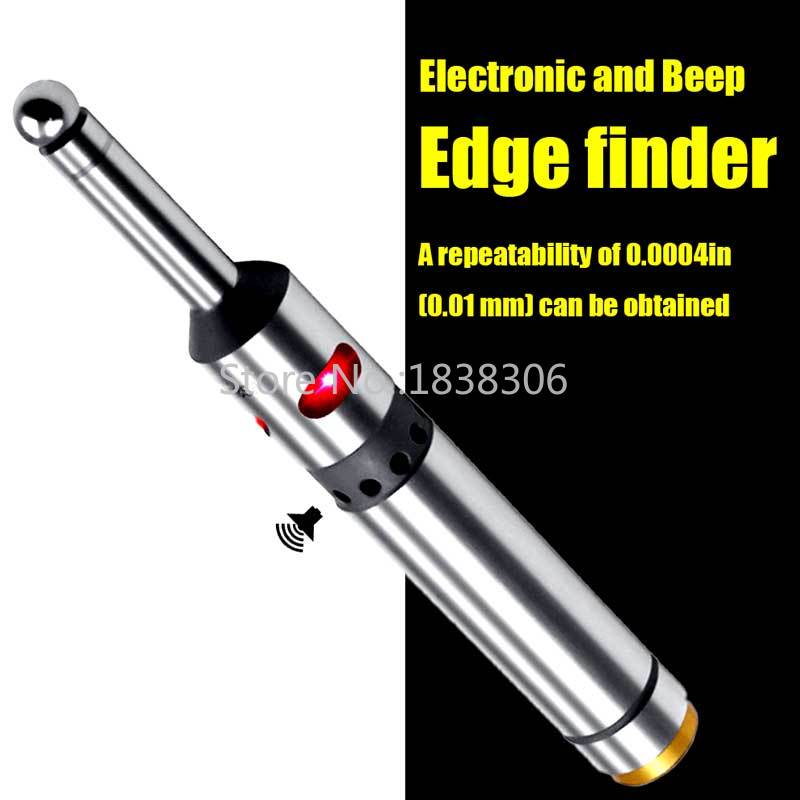 1 Pcs Cnc Tool Precision Edge Finder Electronic Digital Edge Finder CNC Machine Photoelectric T LED Sound Tools
