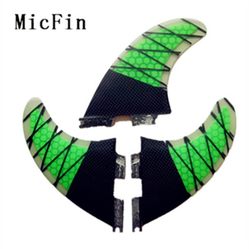 Micfin-aletas de fibra de vidrio FCS II para tabla de Surf, protectores para tabla de surf, G5, fcs 2