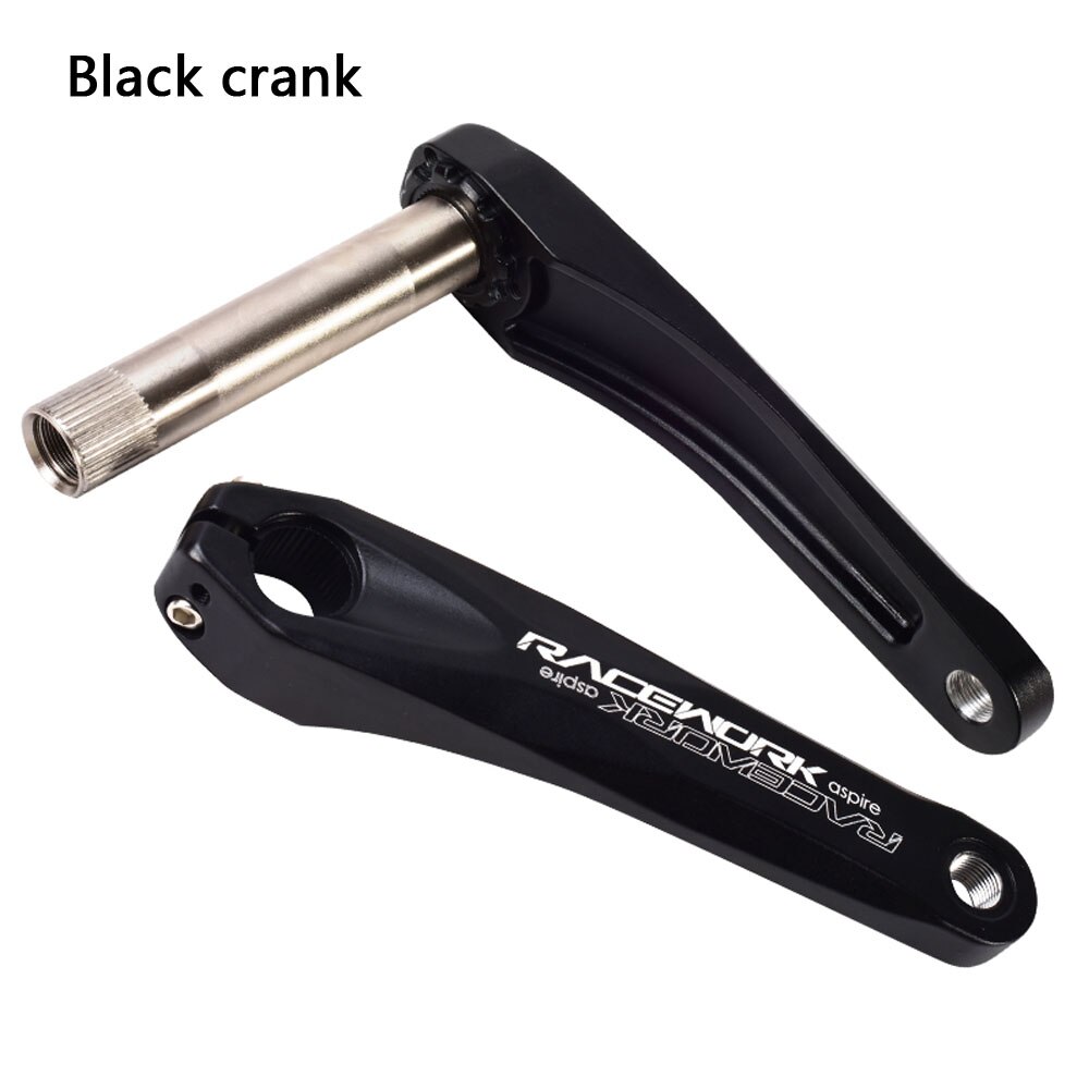 RACEWORK GXP Crankstellen 68-as tandwiel MTB 1x systeem tandwiel crank 32T 34T 36T 38T voor Mountain SHIMANO SRAM NX fiets crank: Black single crank