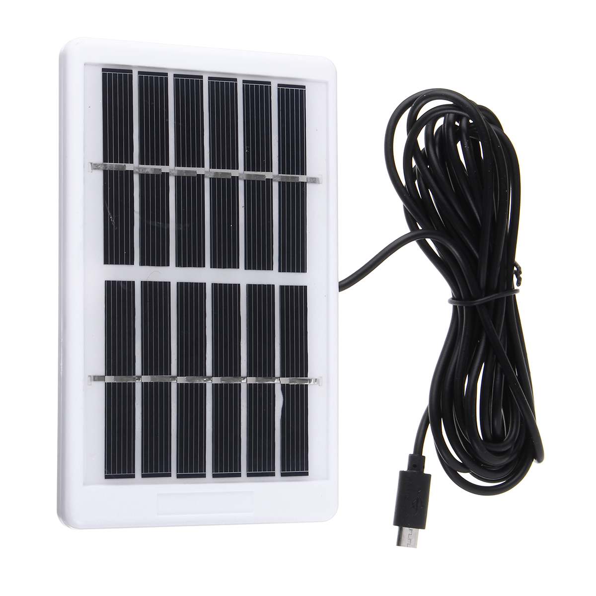 6V Solar Panel Mini Solar System DIY for Battery Cell Phone Charger Portable Solar Cell for Multifunction Household Camping 1.2W
