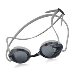 Heren dames wedstrijd zwembril anti-condens uv-bescherming zwembril waterdichte zwembril: Grijs