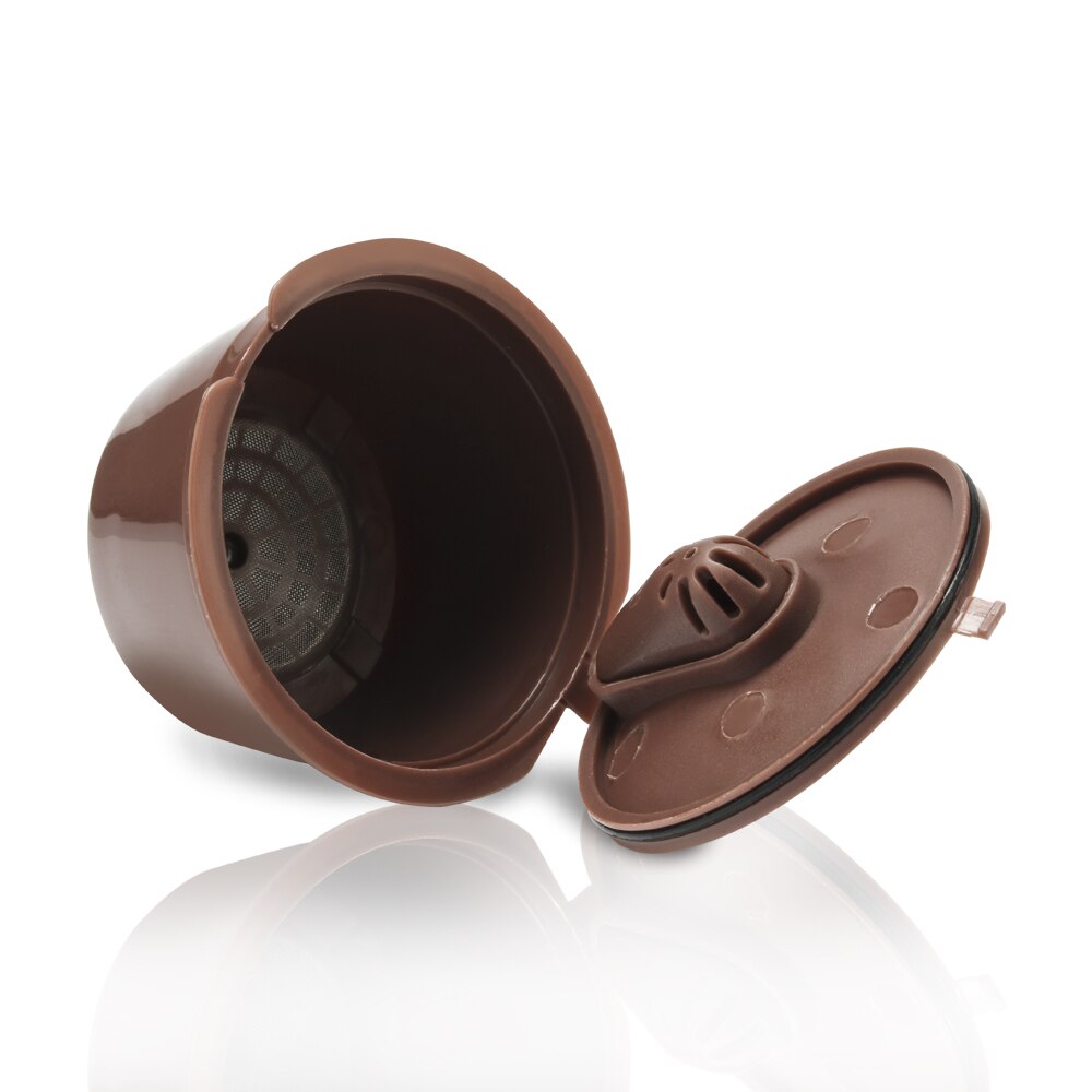Reusable Coffee Capsule Nescafe Dolce Gusto Plastic Coffee Filter With Milk Foam Capsule Stainless Steel Dolci Gusto Aeroccino