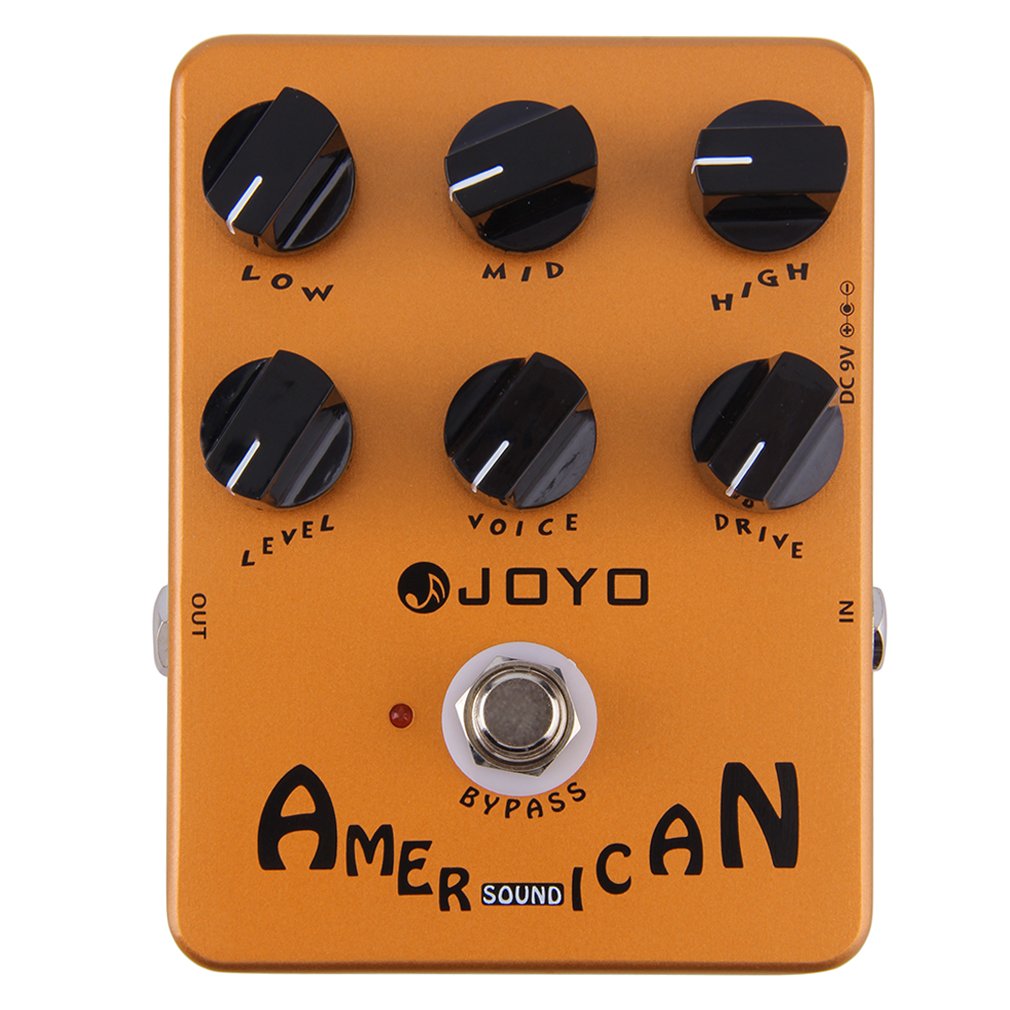 JOYO JF - 14 Electric Guitar Effect Pedal True Bypass American Sound Amp Simulator Bundle 1 120 * 97 * 55mm