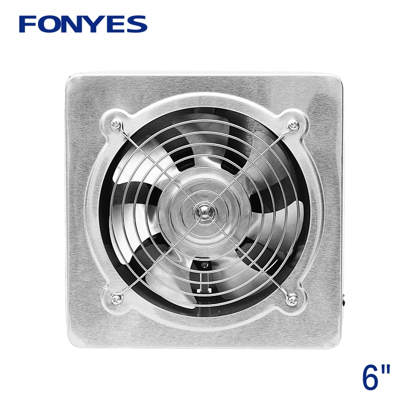 6 inch stainless steel panel fan industrial ventilator ventilation fan