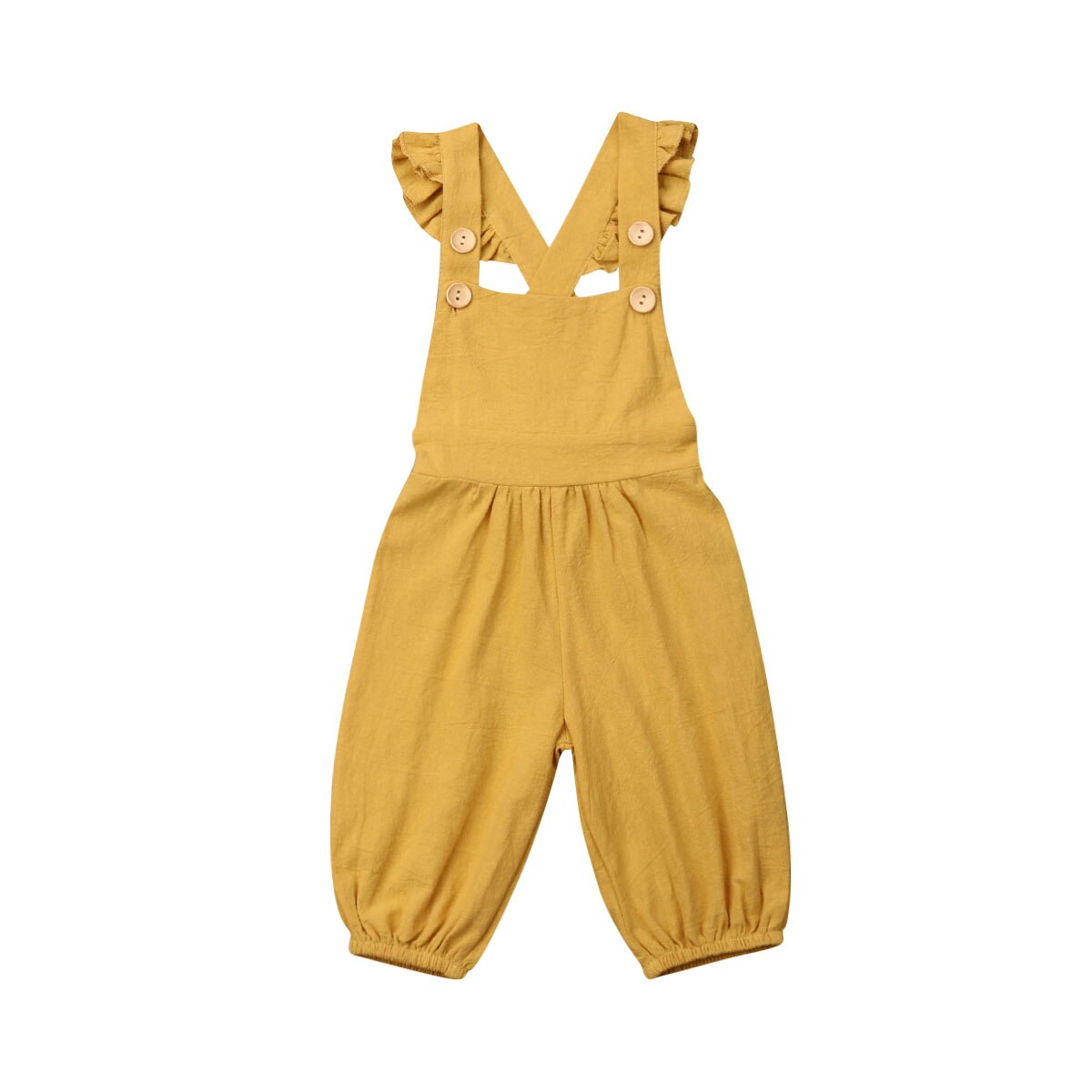 Dolce Appena Nato Del Bambino Della Ragazza Tute Pantaloni Fly-Manica Sling Senza Maniche Vestiti di Estate: B / 4T
