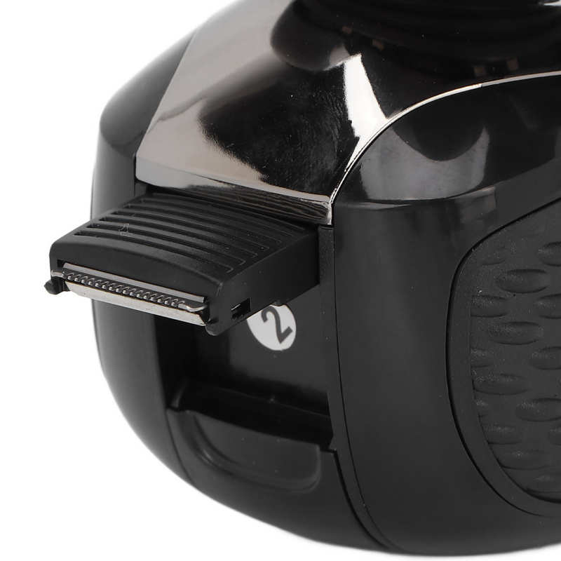 Elektrische Hoofd Scheerapparaat Usb Opladen Scheerapparaat Grooming Kit Reiniging Borstel Batterij-indicator Licht Ergonomisch Met 6 Roterende Messen