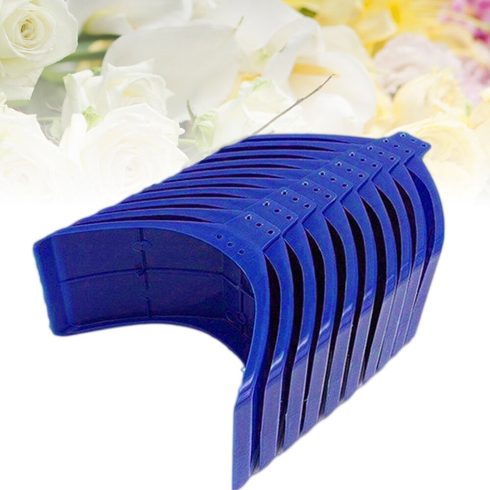 10pcs Pigeon Perch Dove Rest Stand Frame Grill Dwelling Pigeon Perches Roost for Bird Supplies (Blue)