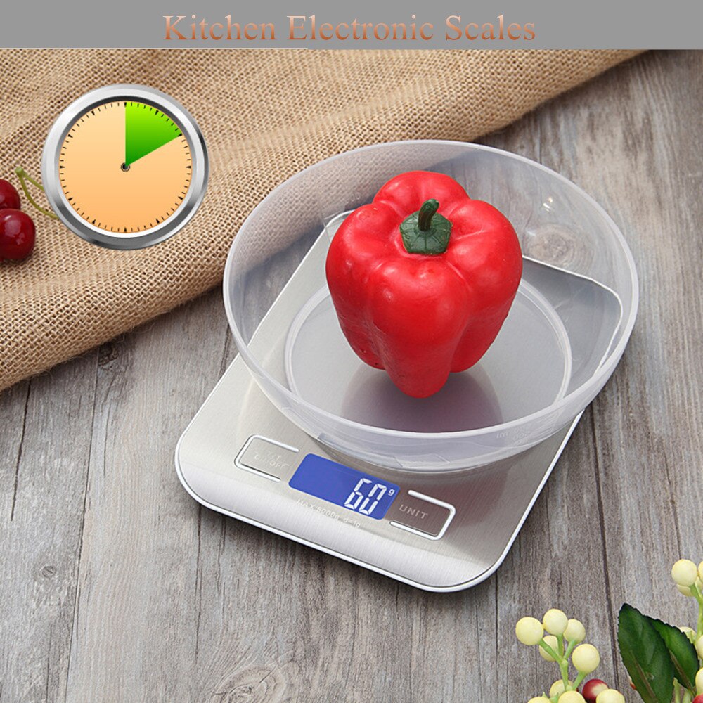 5/10kg household kitchen scale Electronic Digital USB diet measuring tool kitchen baking accessories food scales grams